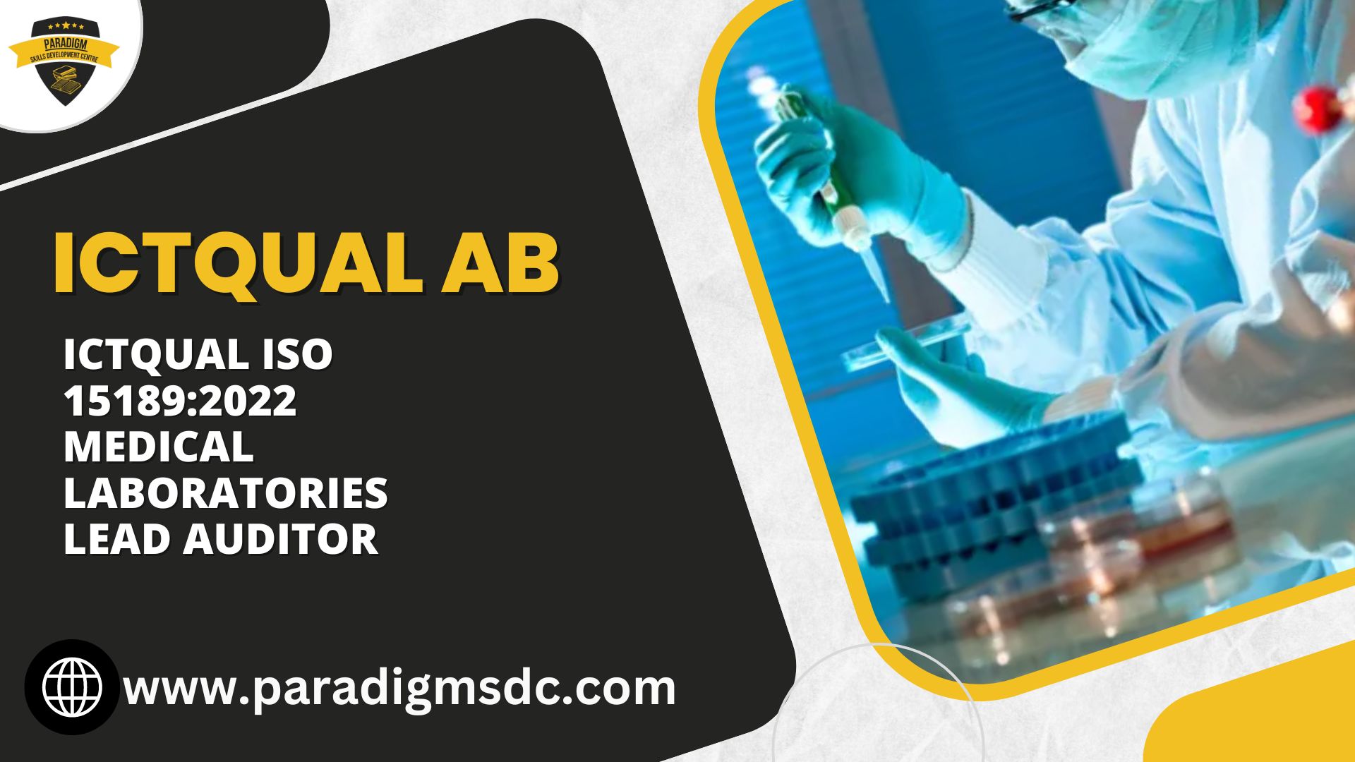 ICTQual ISO 15189:2022 Medical Laboratories Lead Auditor