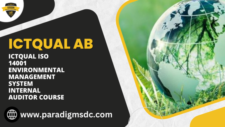 ICTQual ISO 14001 Environmental Management System Internal Auditor Course