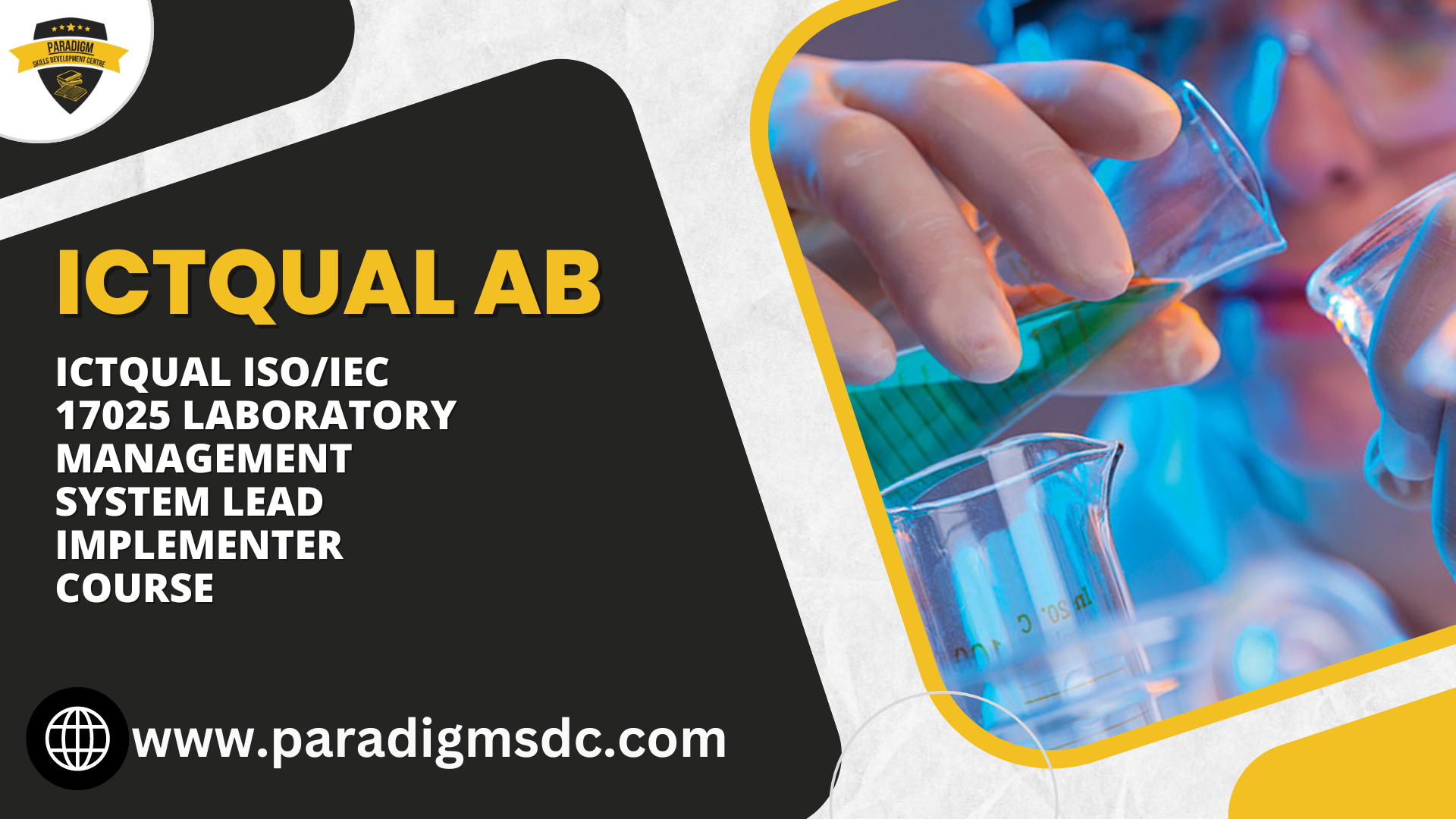 ICTQual ISO/IEC 17025 Laboratory Management System Lead Implementer Course