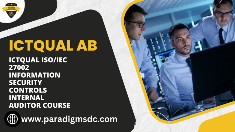 ICTQual ISO/IEC 27002 Information Security Controls Internal Auditor Course