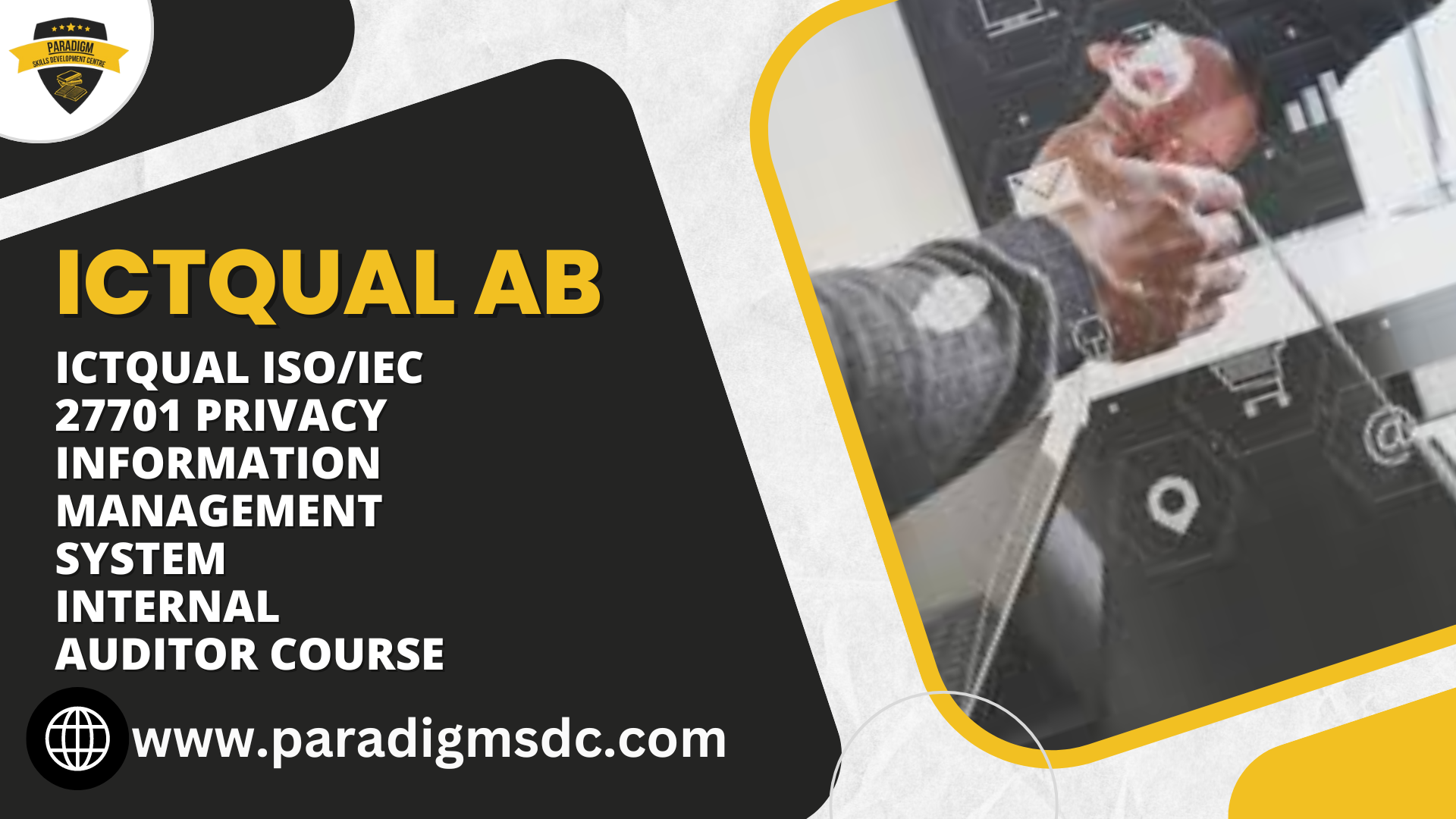 ICTQual ISO/IEC 27701 Privacy Information Management System Internal Auditor Course