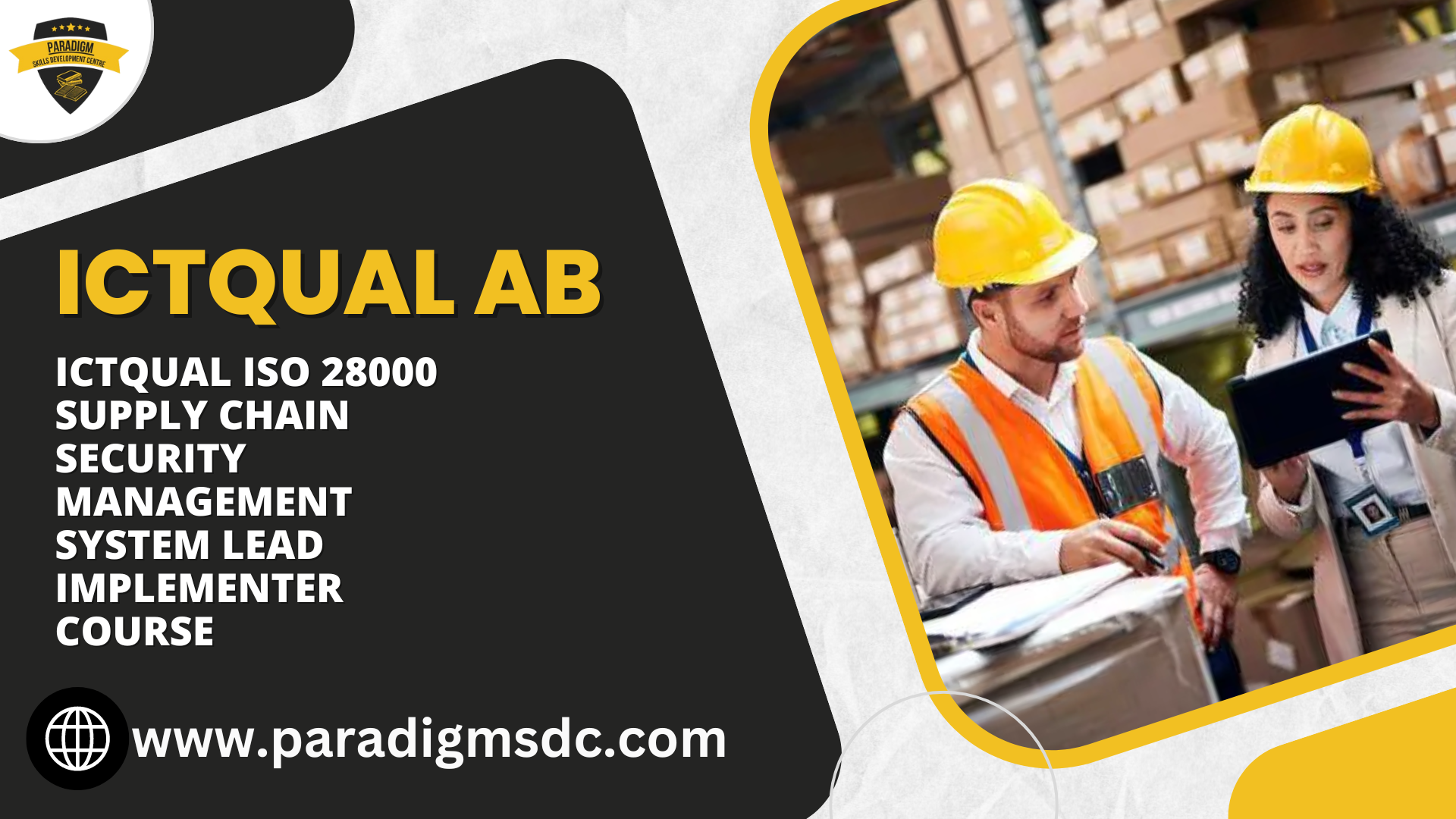 ICTQual ISO 28000 Supply Chain Security Management System Lead Implementer Course