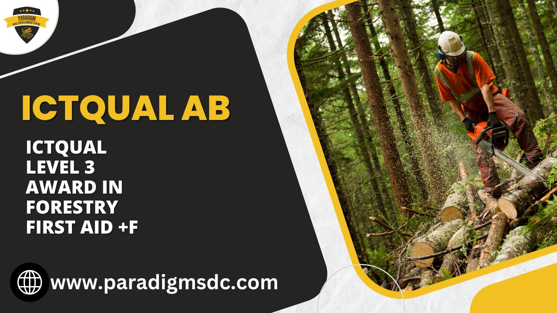 ICTQual Level 3 Award in Forestry First Aid +F