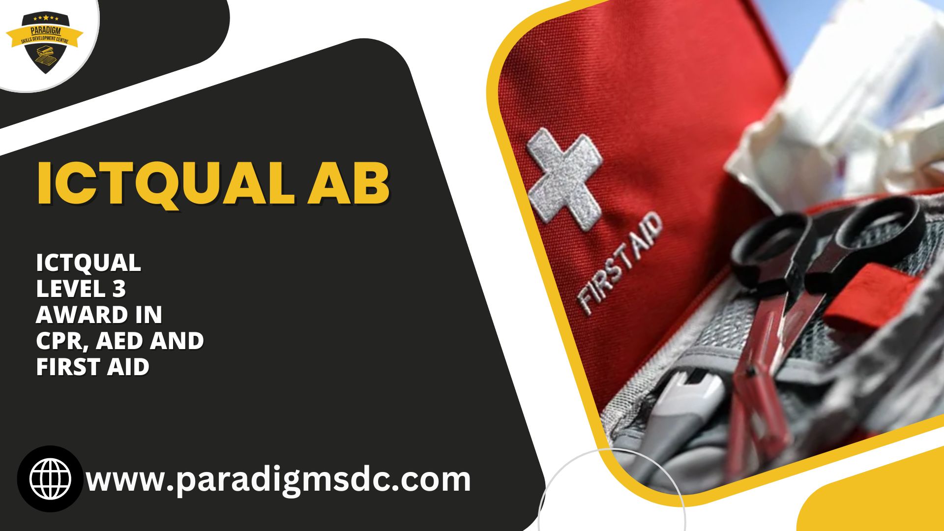 ICTQual Level 3 Award in CPR, AED and First Aid
