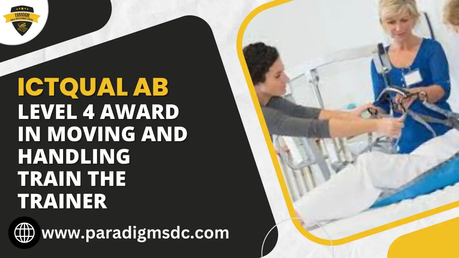 ICTQual Level 4 Award in Moving and Handling Train the Trainer