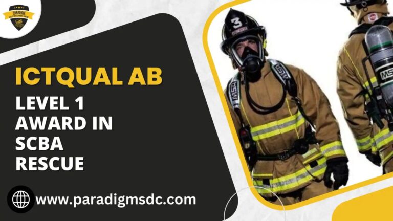 ICTQual Level 1 Award in SCBA Rescue