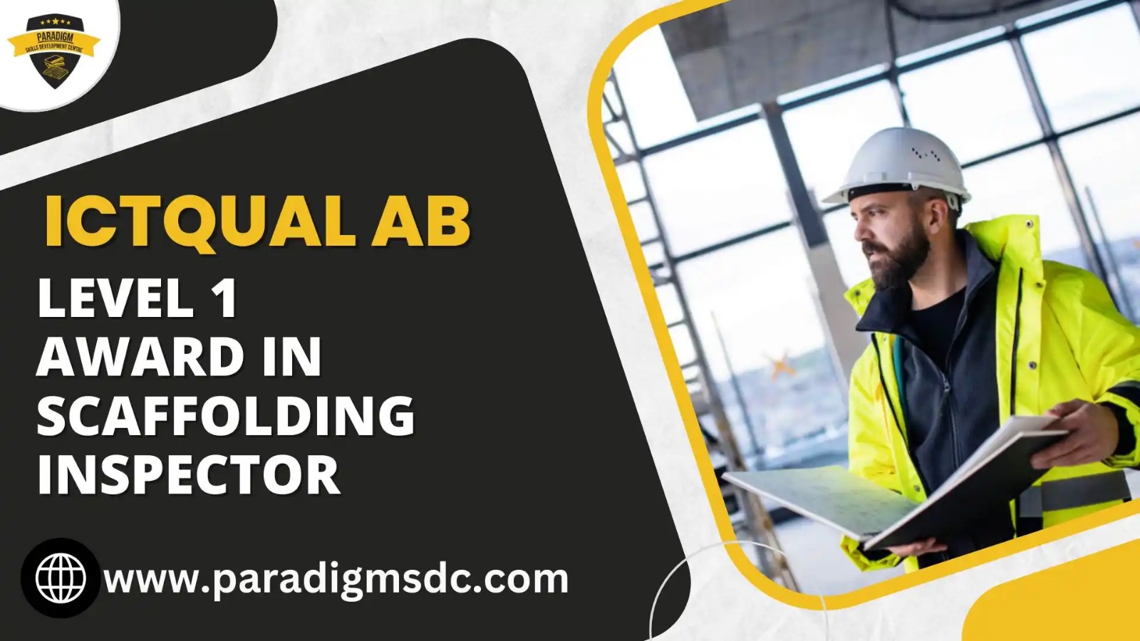 ICTQual Level 1 Award in scaffolding Inspector