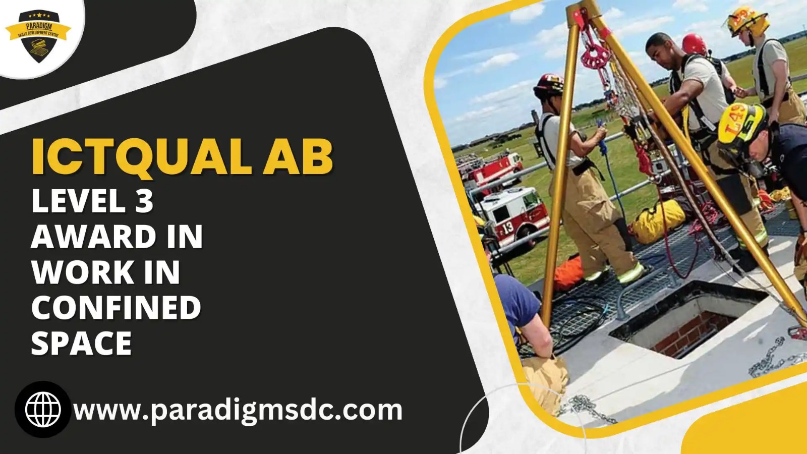 ICTQual Level 3 Award in Work in Confined Space