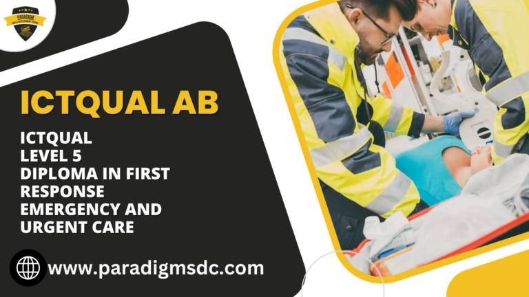 ICTQual Level 5 Diploma in First Response Emergency and Urgent Care