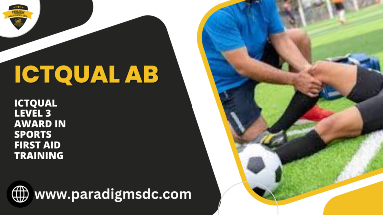 ICTQual Level 3 Award in Sports First Aid Training