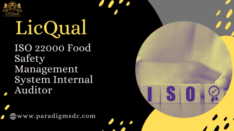 ISO 22000 Food Safety Management System Internal Auditor