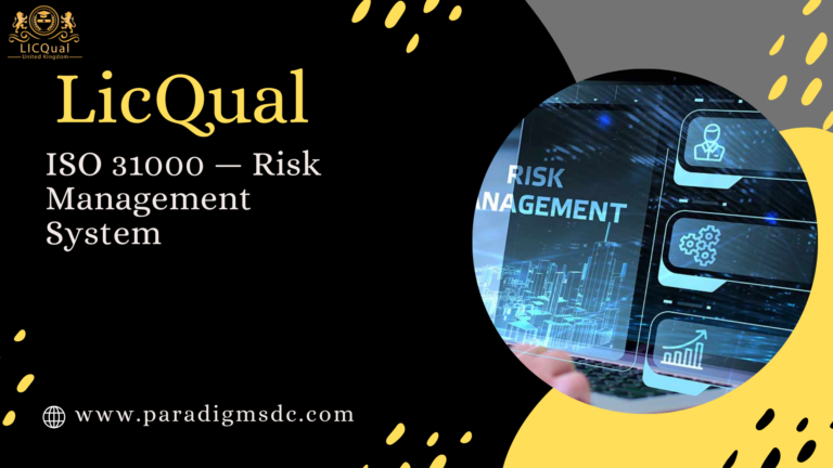 ISO 31000 — Risk Management System