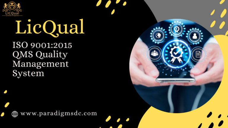 ISO 9001:2015 QMS Quality Management System