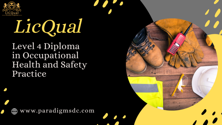 Level 4 Diploma in Occupational Health and Safety Practice