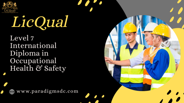 Level 7 International Diploma in Occupational Health & Safety