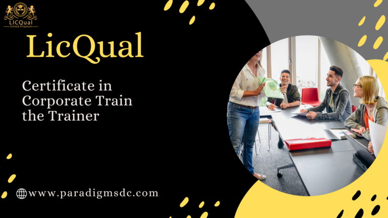 Certificate in Corporate Train the Trainer