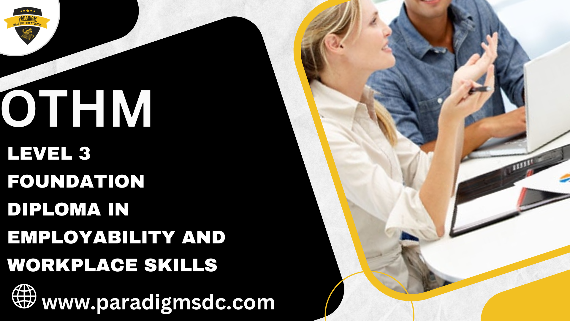 OTHM Level 3 Foundation Diploma in Employability and Workplace Skills