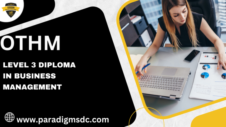 OTHM Level 3 Diploma in Business Management