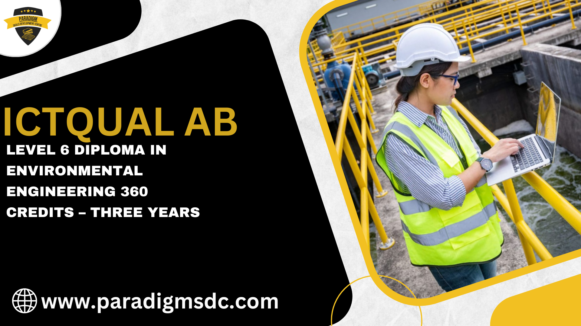 ICTQual Level 6 Diploma in Environmental Engineering 360 Credits – Three Years