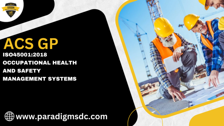 ISO 45001:2018Occupational health and safety management systems