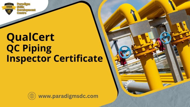 QualCert QC Piping Inspector Certificate
