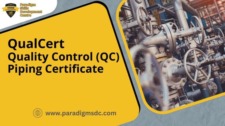 QualCert Quality Control (QC) Piping Certificate