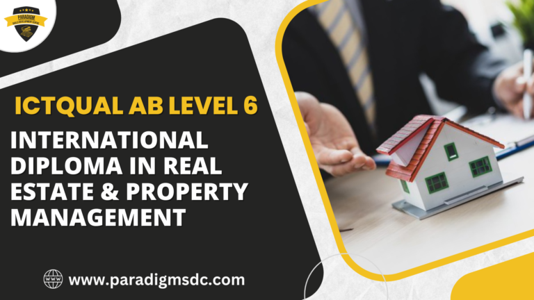 ICTQual AB Level 6 International Diploma in Real Estate & Property Management