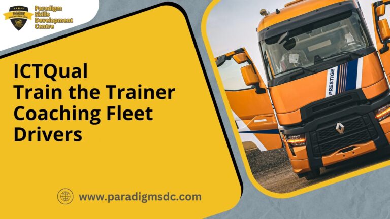 ICTQual Train the Trainer Coaching Fleet Drivers