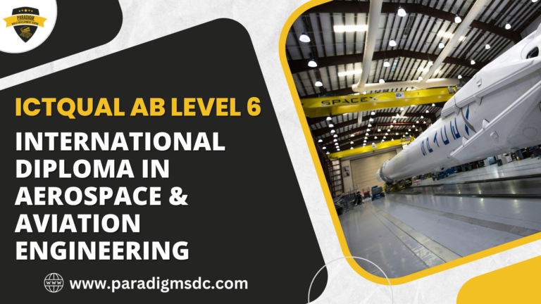 ICTQual AB Level 6 International Diploma in Aerospace & Aviation Engineering