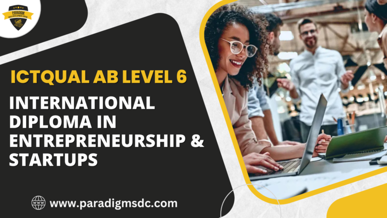 ICTQual AB Level 6 International Diploma in Entrepreneurship & Startups