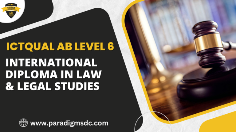 ICTQual AB Level 6 International Diploma in Law & Legal Studies