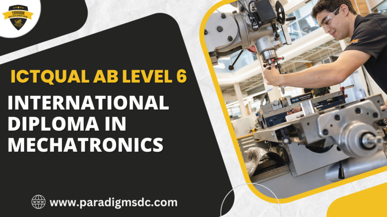 ICTQual AB Level 6 International Diploma in Mechatronics