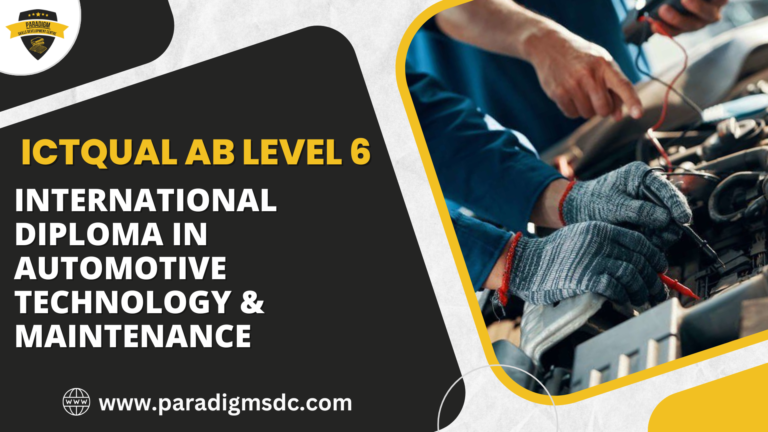 ICTQual AB Level 6 International Diploma in Automotive Technology & Maintenance