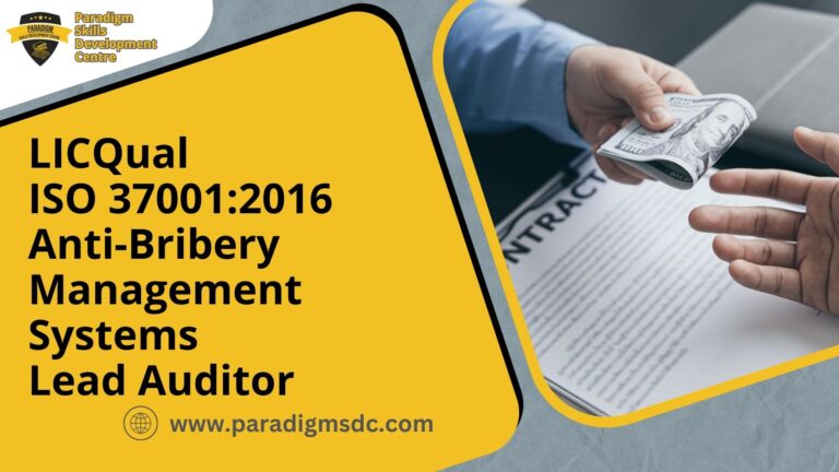 LICQual ISO 37001:2016 Anti-Bribery Management Systems Course