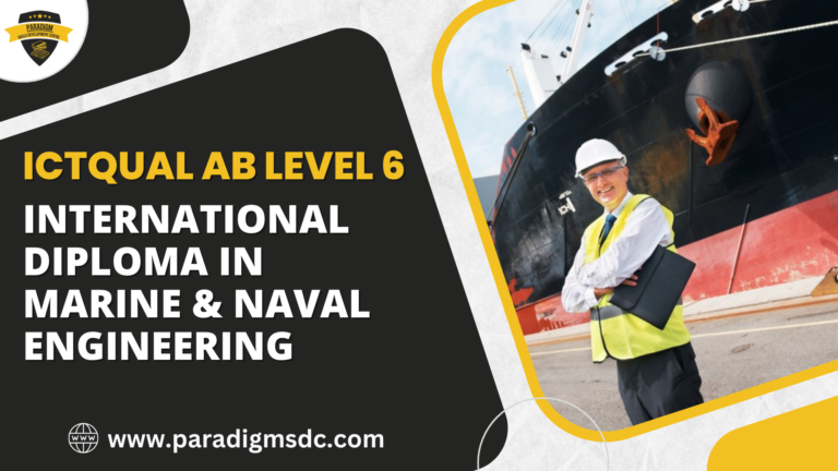 ICTQual AB Level 6 International Diploma in Marine & Naval Engineering
