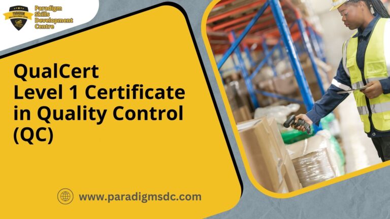QualCert Level 1 Certificate in Quality Control (QC)