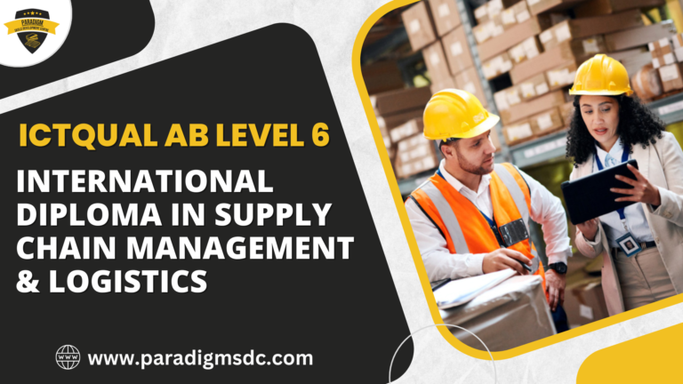 ICTQual AB Level 6 International Diploma in Supply Chain Management & Logistics